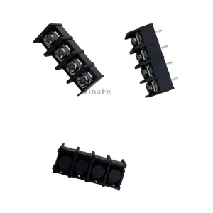 KF7.62-4 Terminal Block 20A 300V 7.62mm Màu Đen